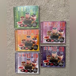 “Doo Wop” - 45’s on 5 CD’sDigitally Remastered: 125 Songs